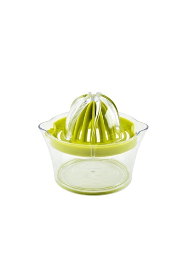 Manual Juicer Multi Juicer 4 in 1, easy to use and clean, 470 ml, green, - 1