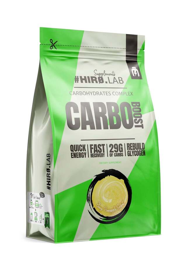 - Carbo Boost 1000g Juicy Pineapple Sorbet