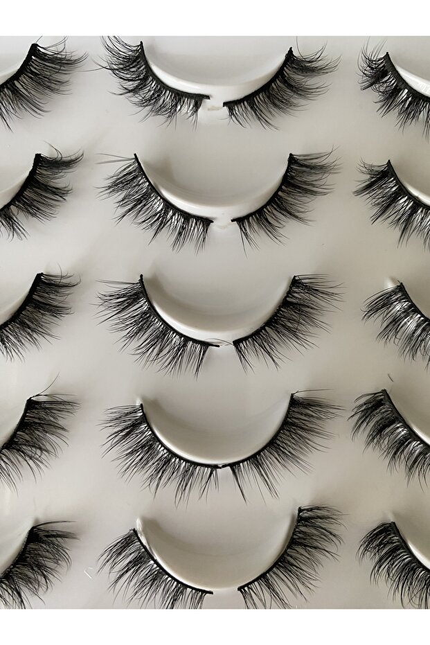 TAKMA KİRPİK 40 ÇİFT YARIM - 4