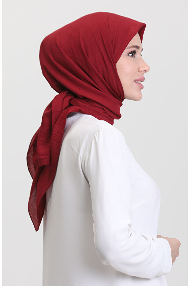 Bambu Eşarp 70248-13 Bordo - 2