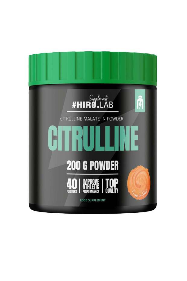Citrulline 200g Powder - Orange Ice Splash