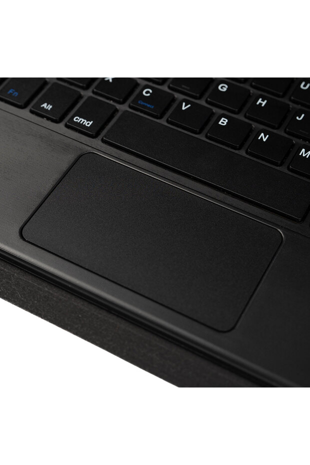 Galaxy Compatible Tab S7 Plus T970 Zore Border Keyboard Bluetooth Connected Tablet with Stand and Keyboard - 5