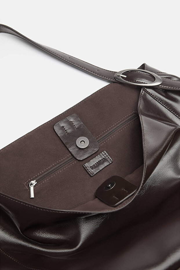 Tokalı shopper çanta - 2