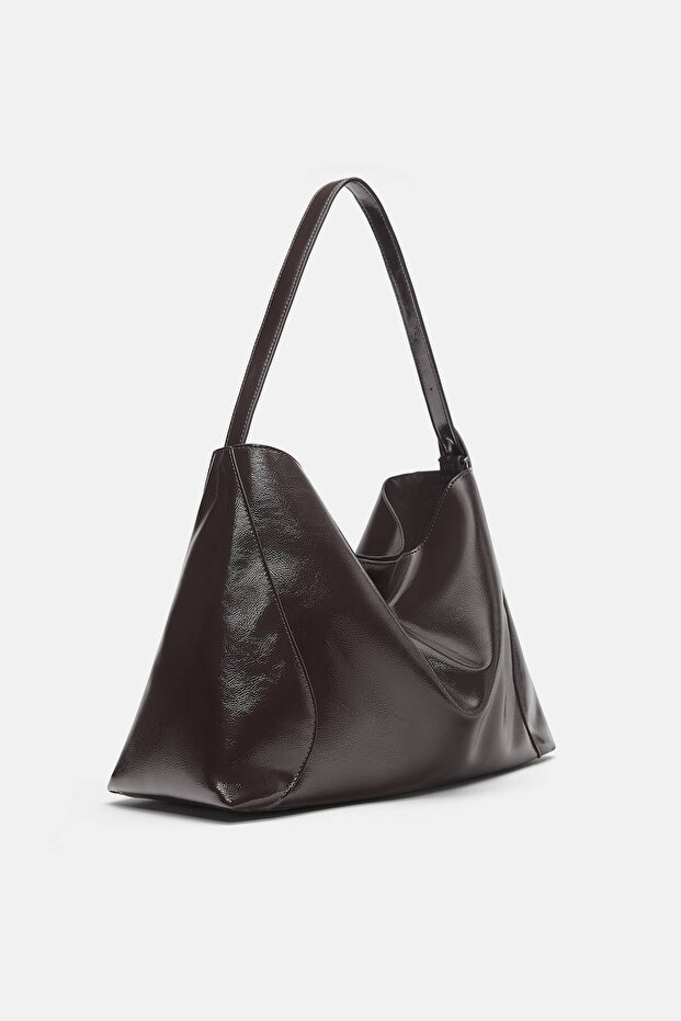 Tokalı shopper çanta - 1