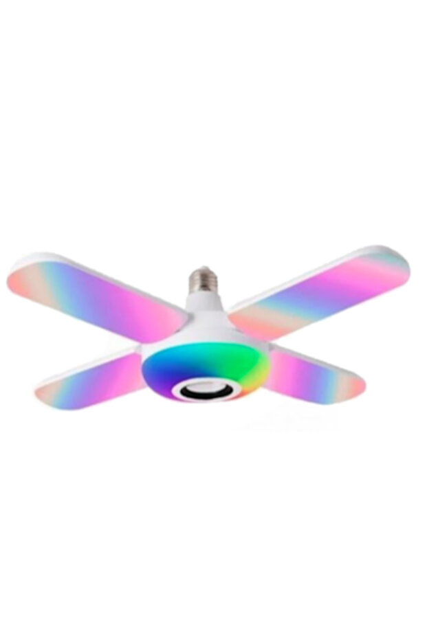 Multicolor Light Bulb with Bluetooth Music Function and Remote Control - 1