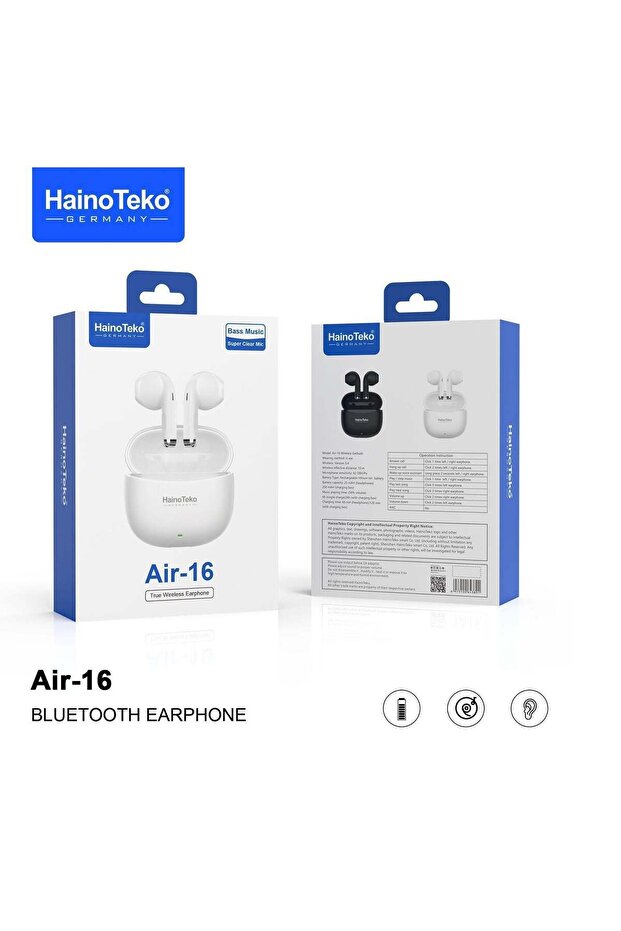 Haino Teko Air-16 True Wireless Earphones With Super Clear Mic