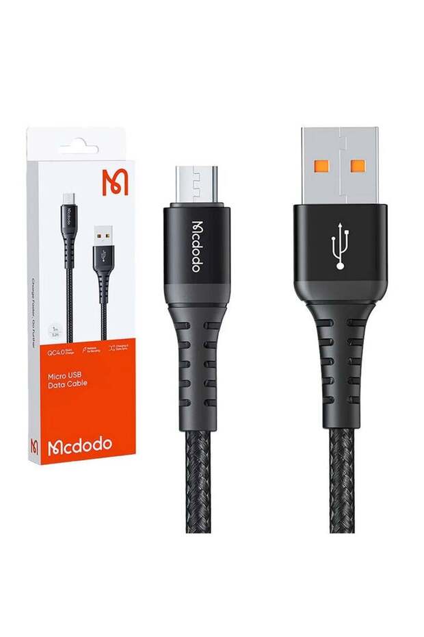 CA2281 كابل بيانات MICRO USB 1 متر - أسود - 1