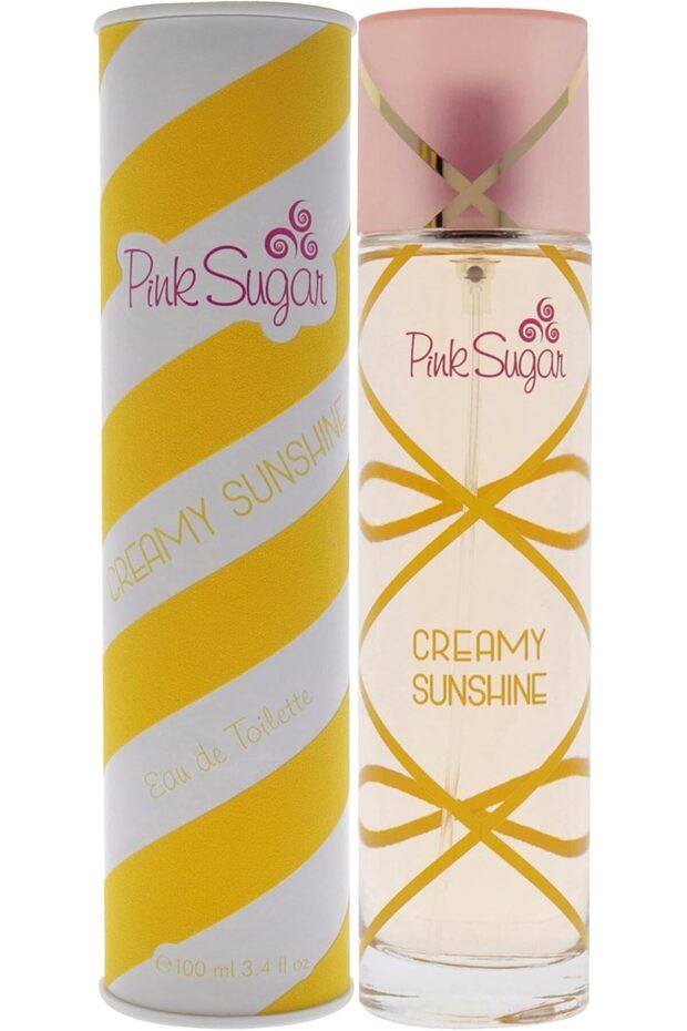 Creamy Sunshine Eau de Toilette Spray by Aquolina Pink Sugar, 100ml