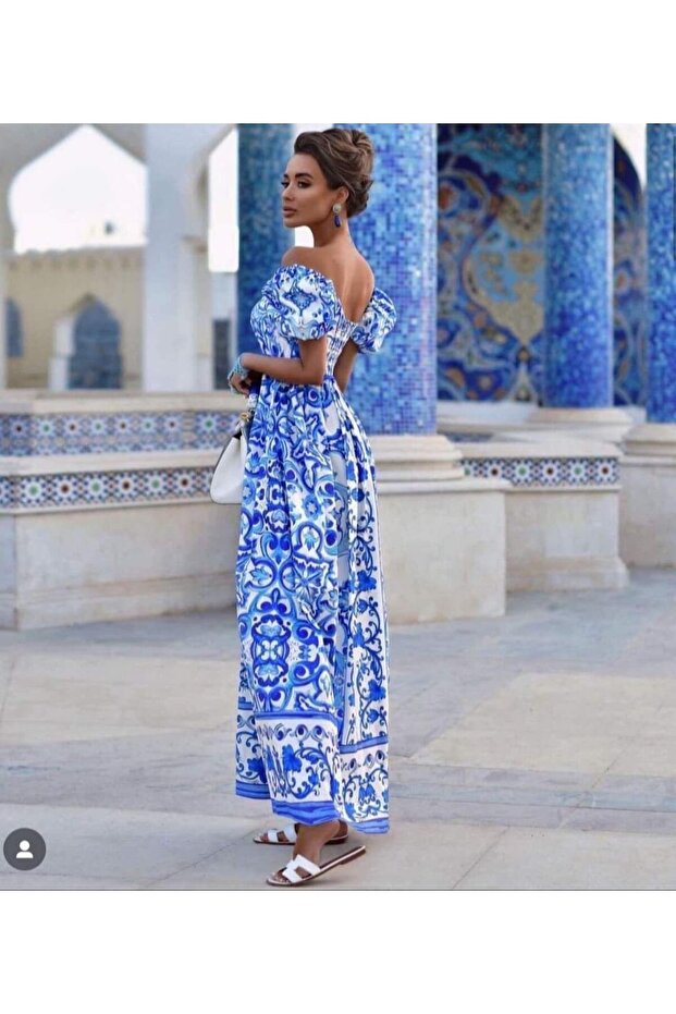 Rochie Amara Albastru - C19194L - 1