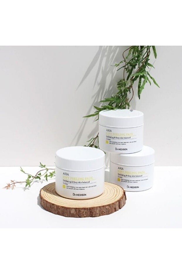 Exfoliating disks based on Alpha Hydroxy Acids AHA Soft Dr Hedison, 70 pieces - 4