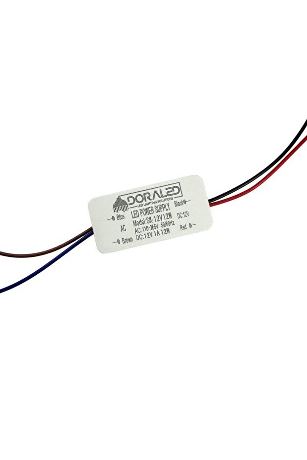 12V 1AMPER 12W DRİVER TİPİ PLASTİK ADAPTÖR - 2