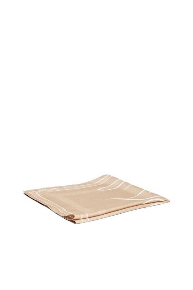 TH HERITAGE SCRIPT SILK SCARF Haki-OS-Bej - 2