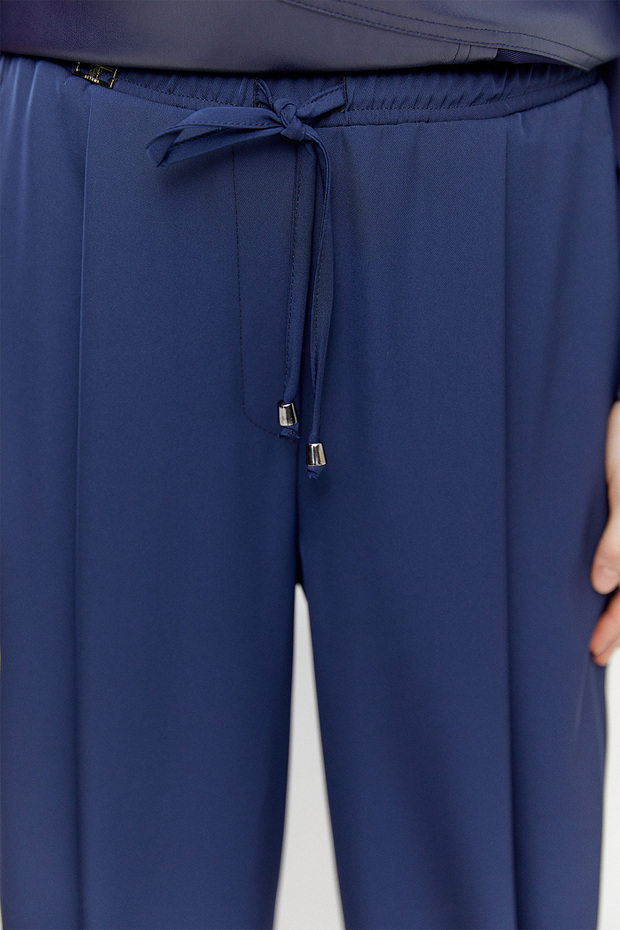 Krep Şalvar Pantolon - 6