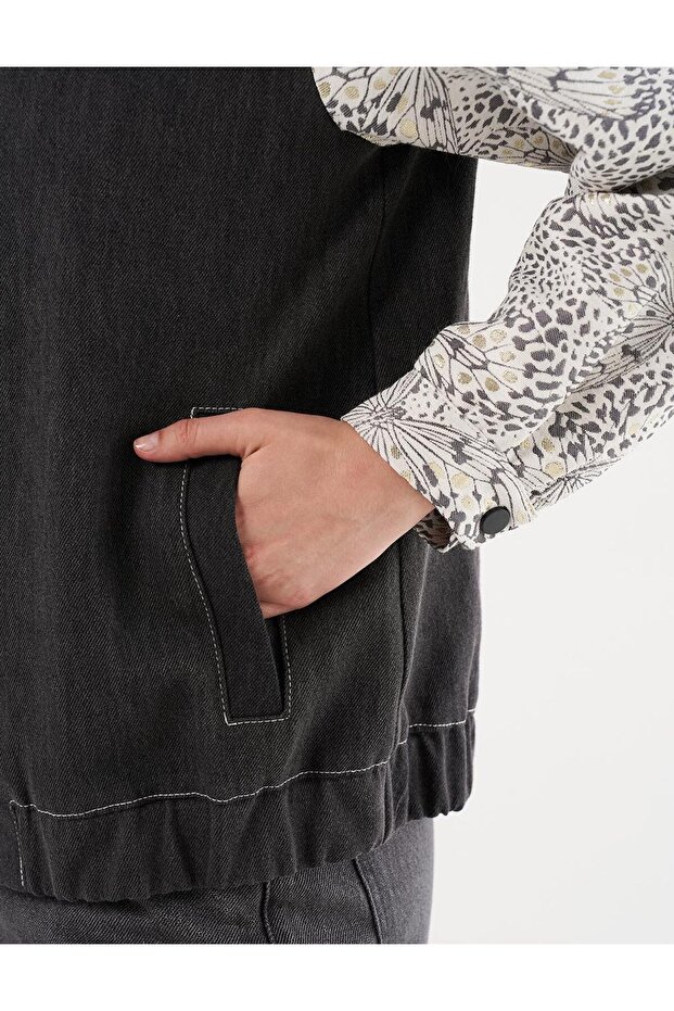 JACQUARD BOMBER JACKET 13066 - 7