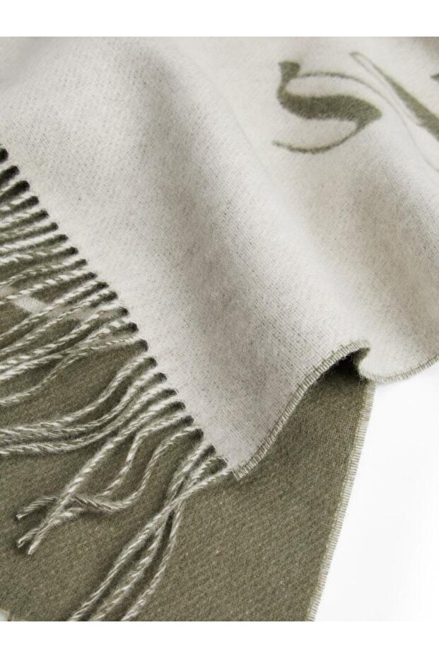 TOMMY SCRIPT LOGO SCARF - 3