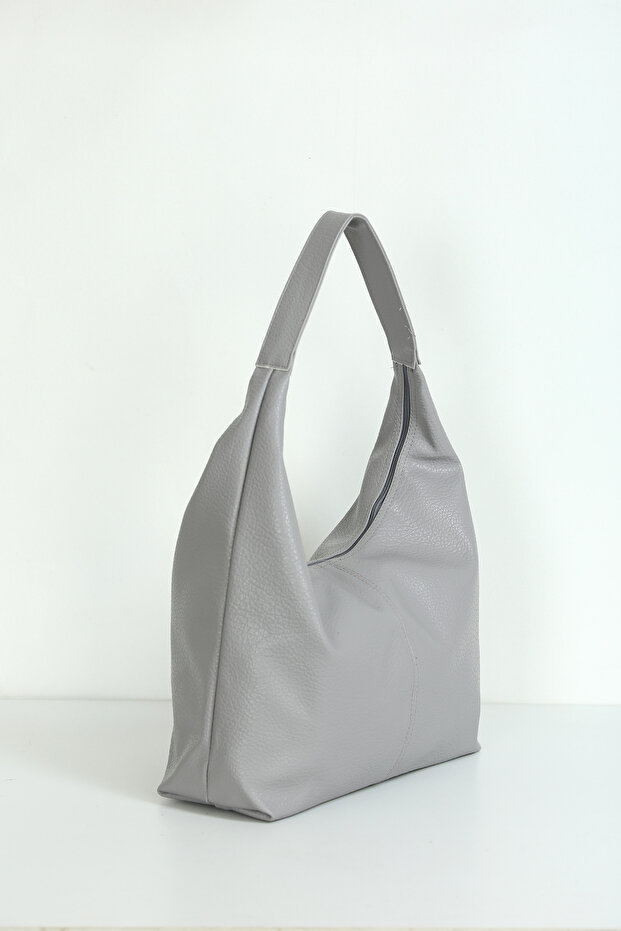 Comfortable Single-Handle Bag with Stitching Detail on the Front, Suitable for Daily Use Width: 36cm Length: 27cm Bottom: 11cm - 2