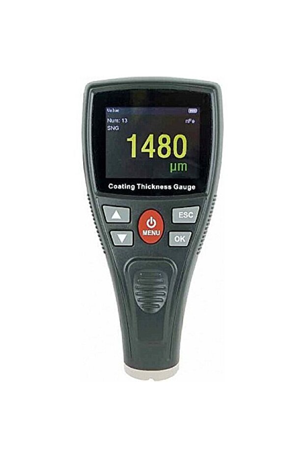 Coating Thickness Measuring Device for Non-Ferrous and Ferrous Surfaces with Memory - 7