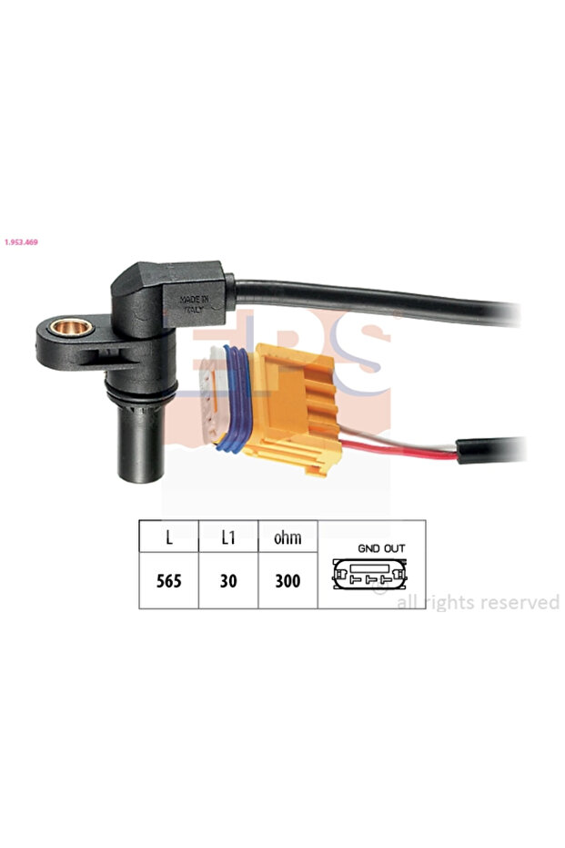 Automatic gearbox speed sensor CITROËN C3 I (FC_ FN_) 2002-2010 - 1