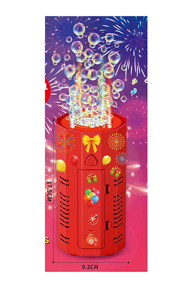 Portable Firework Bubble Machine - 6