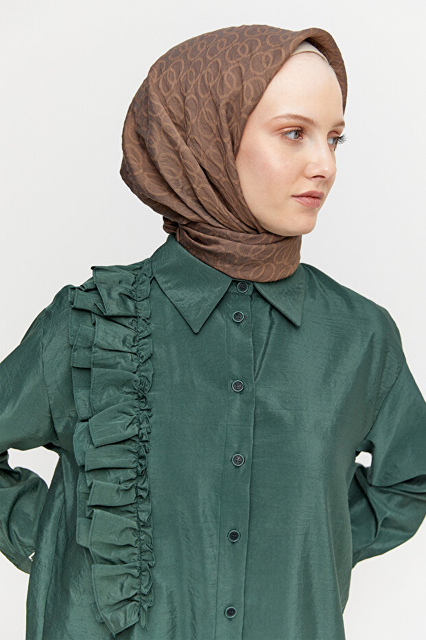 Volanlı Paraşü Tunik - 3