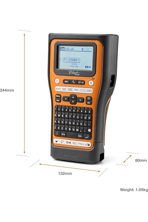 PT-E560BTVP Electrician label printer | Prints up to 24mm | Bluetooth | Pro Label Tool app Connectiv - 4