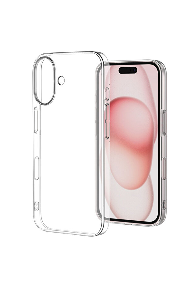 Apple iPhone 17 Kılıf Şeffaf Silikon - 1