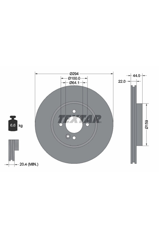 Мини спирачен диск - 1