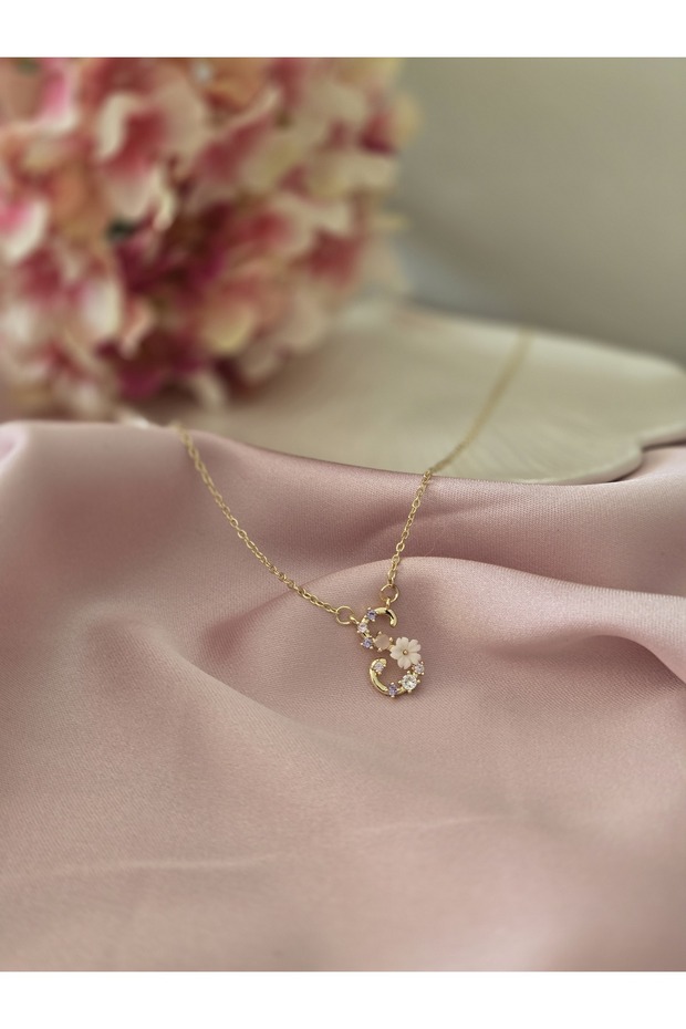 Çelik harf kolye - 1