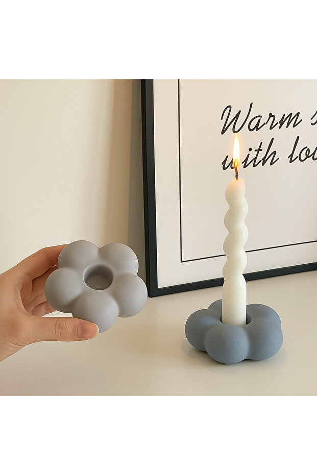 Papatya Mumluk & Şamdan - 1