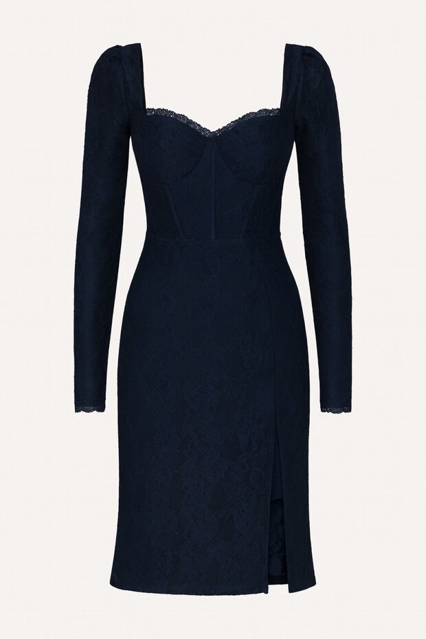 Yırtmaçlı Tül ELBİSE - 4