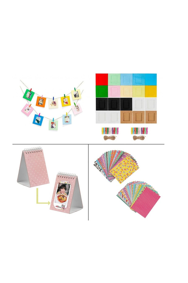 Set de accesorii pentru camera Mini 11 Risou, plastic, multicolor - 3