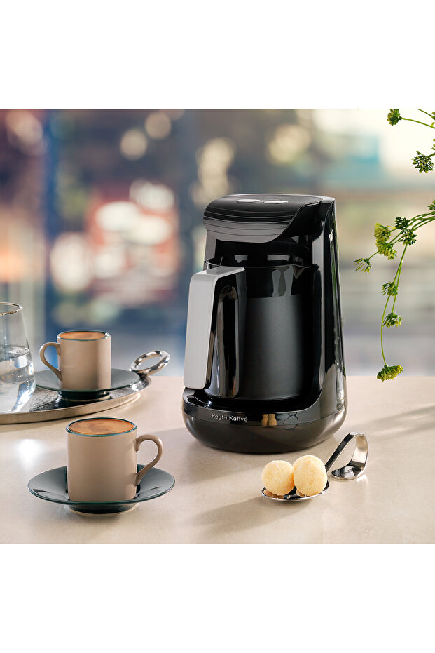 Keyf İ Kahve Çift Tuşlu Türk Kahve Makinesi - 1