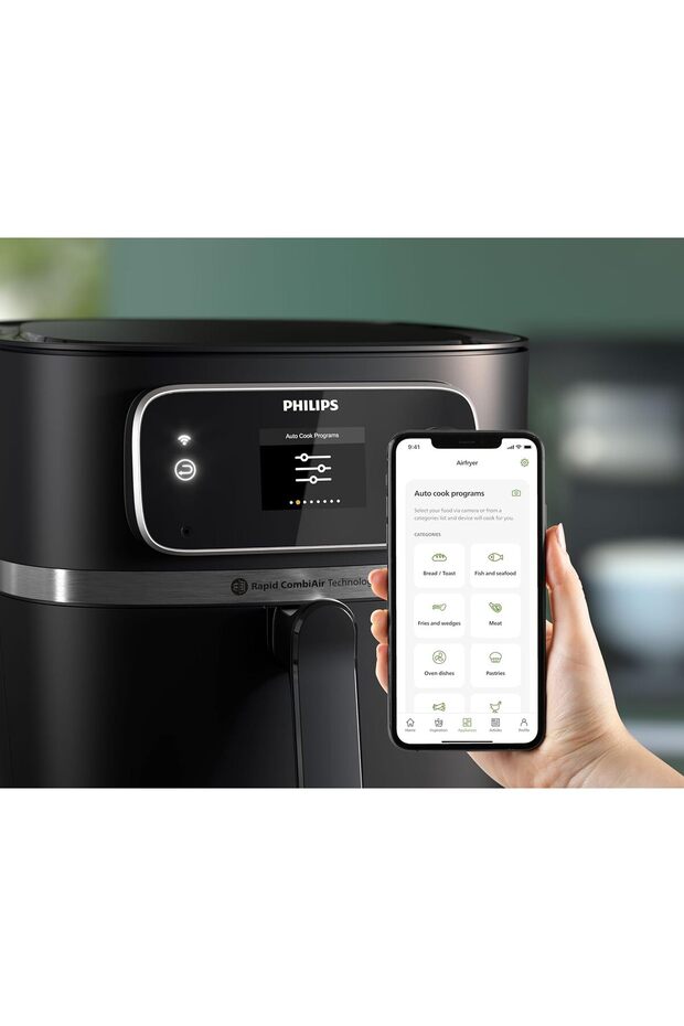 7000 Series Airfryer Combi XXL Connected with Home ID APP - 8
