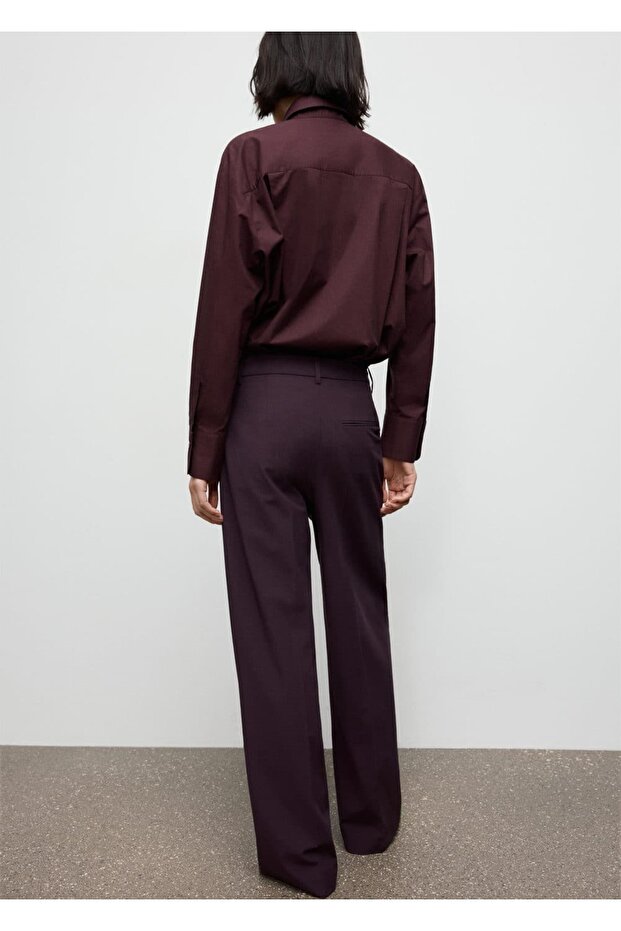 Yandan çizgili pantolon - 4