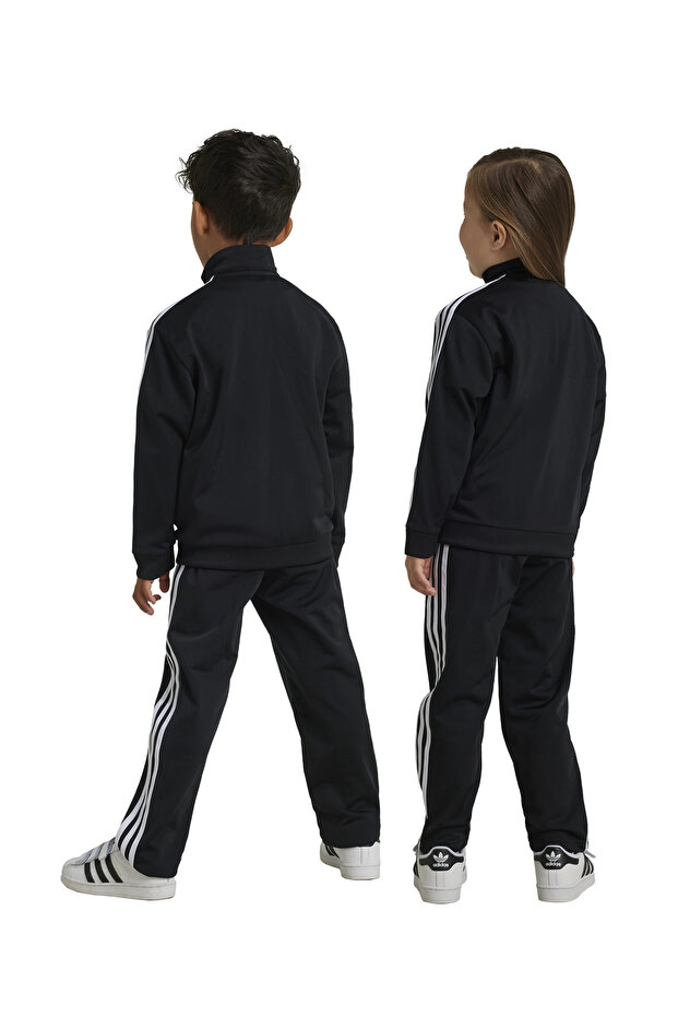 Düz Siyah Erkek Çocuk Eşofman Takımı IY4798 FIREBIRD TS - 5
