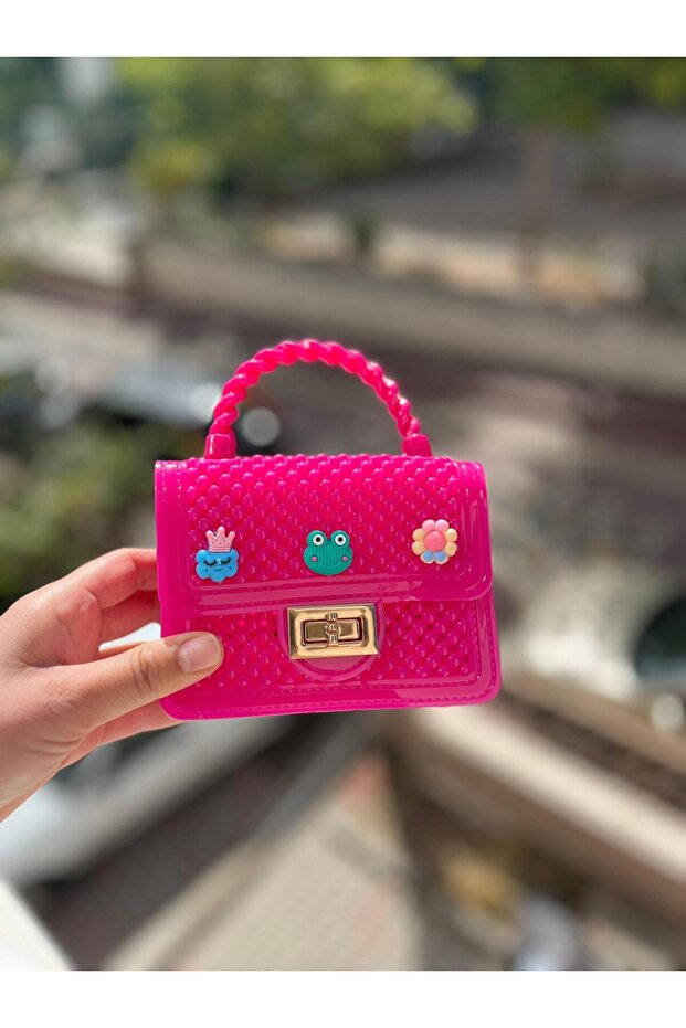Girl's Fancy and Stylish Bag (Can Be Used as Both a Hand and Shoulder Bag) (Has a Shoulder Strap)