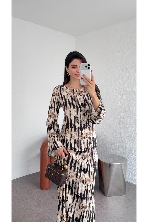 Long Tie Dye Dress