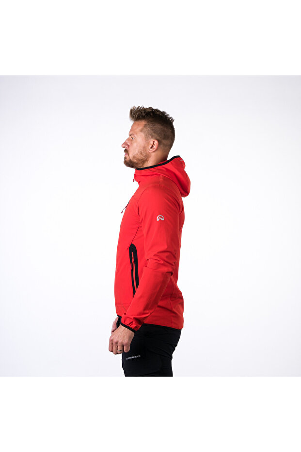 Men's softshell jacket active CASE red - 4