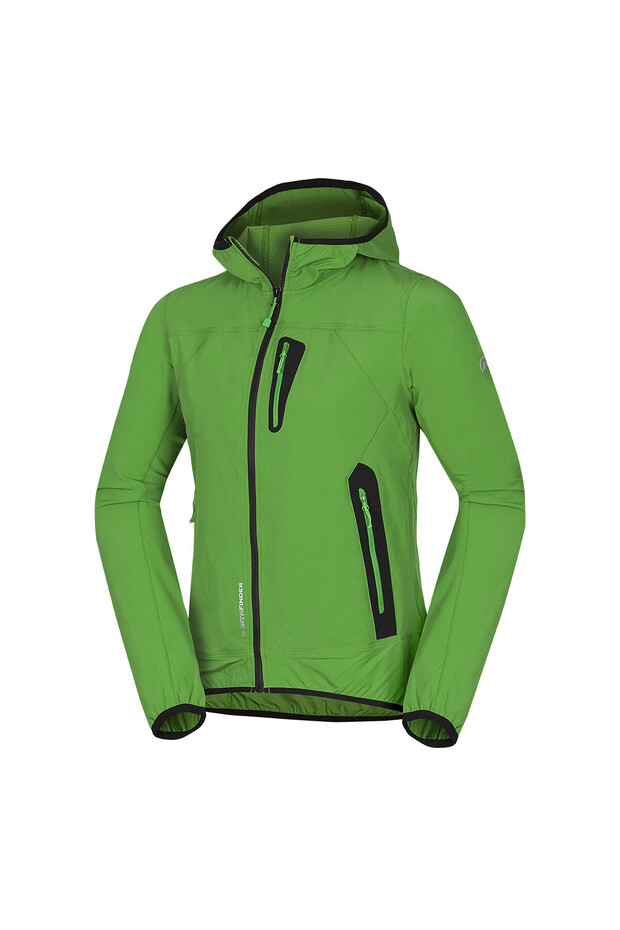 Men's softshell jacket active CASE classicgreen - 1