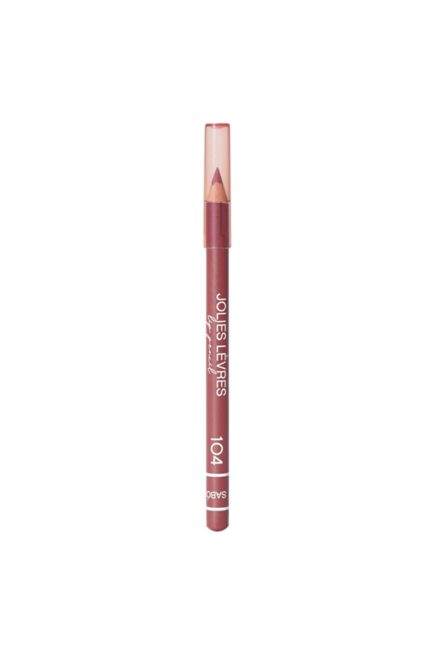 Jolies Levres Lip Liner - 104 Light Brown - Precise Definition & Long-Lasting Wear