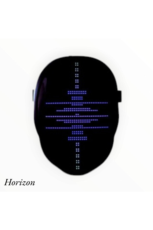 قناع LED تفاعلي للحفلات