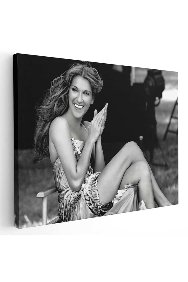 Tablou Celine Dion cantareata, cod 2263
