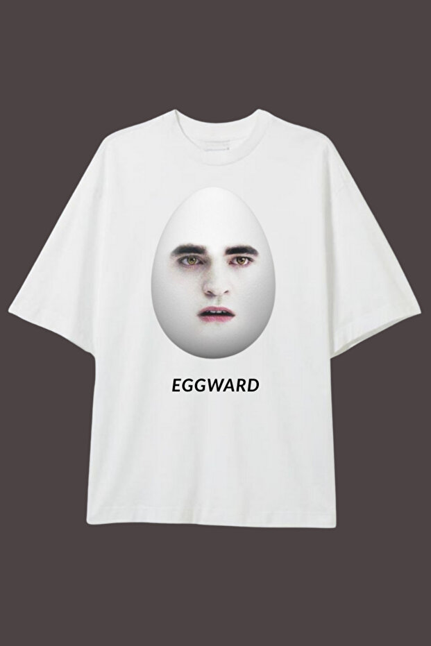 Eggward Printed Oversize Unisex T-Shirt