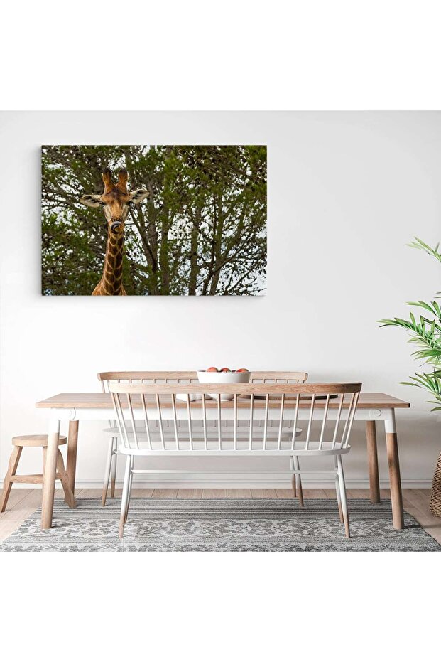 Tablou cap girafa, cod 3229 - 3