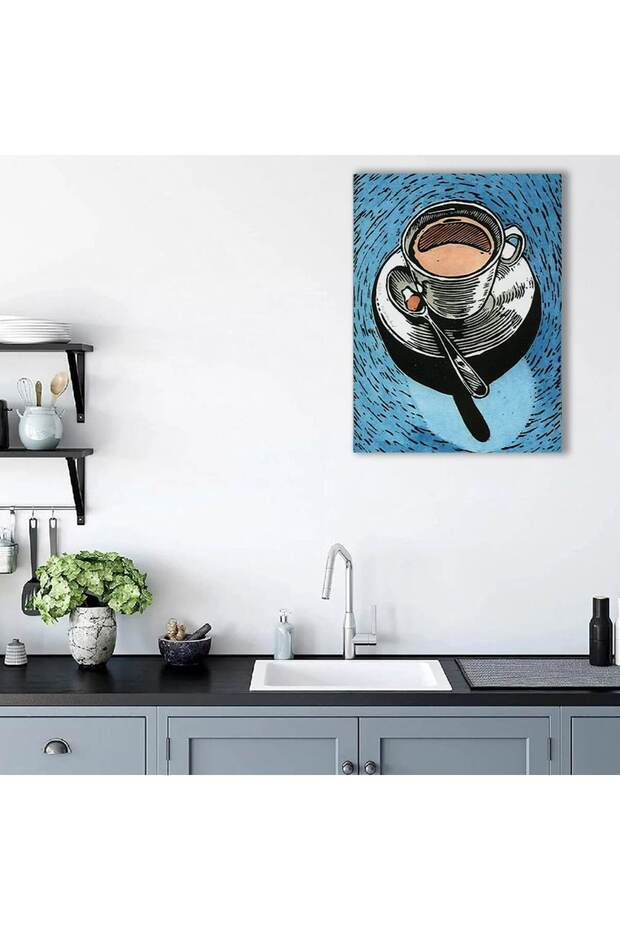 Tablou ceasca de cafea, cod 3878 - 3