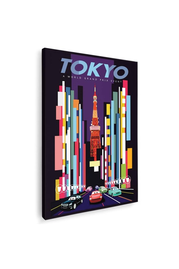 Tablou Tokyo vintage, cod 5402