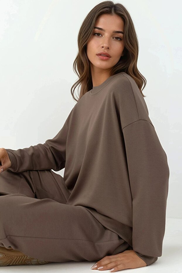 Modal Touch Basic Sweatshirt - 6