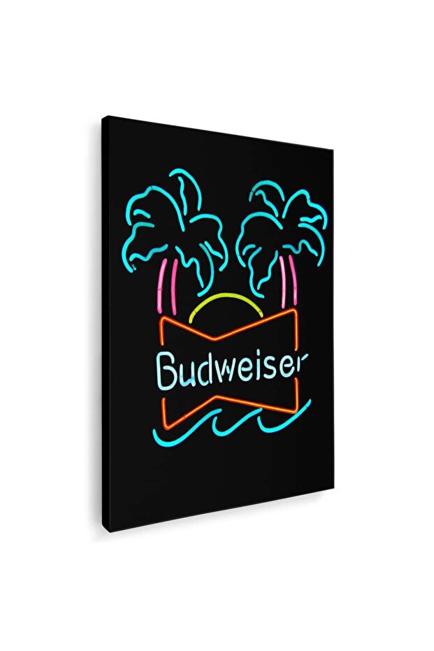 Budweiser beer neon logo, code 4007 - 1