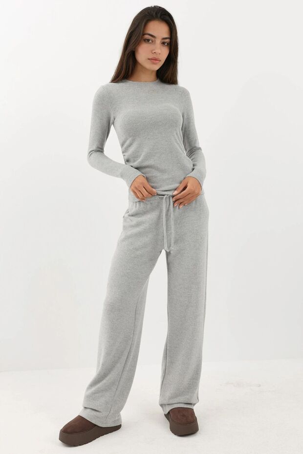Yumuşak Dokulu Uzun Kollu Bluz Busem Collection - 4