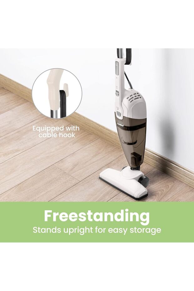 2-in-1 Handheld Vacuum Cleaner by Comfee, Long Cord 5m, Lightweight and Powerful 600W, 16000 Pascal - 8